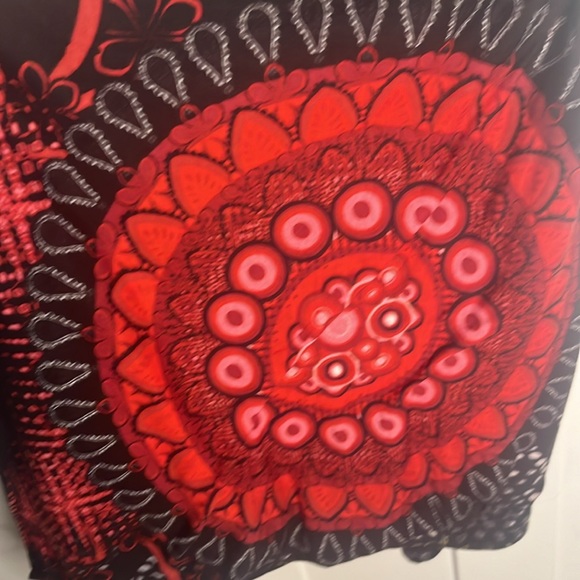 Large circular Desigual scarf - Picture 2 of 3